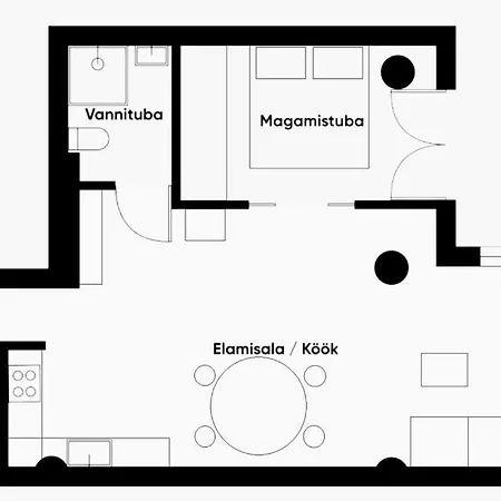 W City, Exceptional Location, Work-friendly * タリン